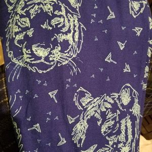 Lularoe Tall and Curvy tiger leggings